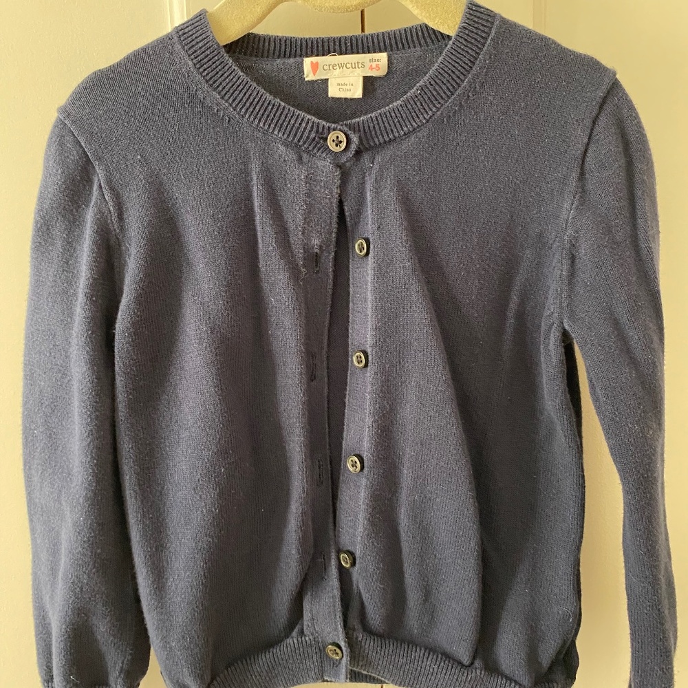Girls Crewcuts cardigan